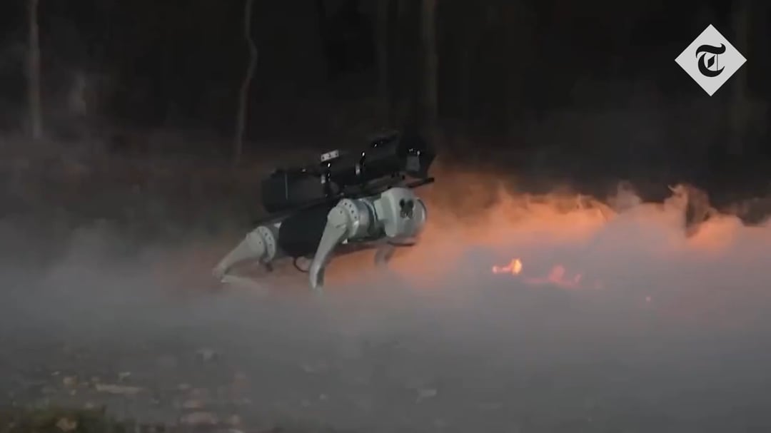 “Thermonator” flame-throwing robot dog that shoots fire 30 feet is now available for the public to buy