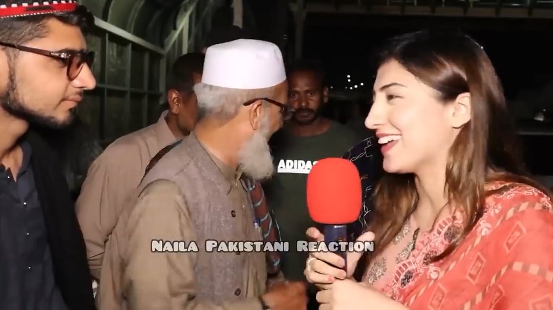 Pakistani reporter confronts man who tries to cover her hair with a scarf
