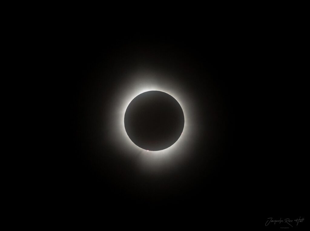 ITAP of the eclipse totality over Ohio