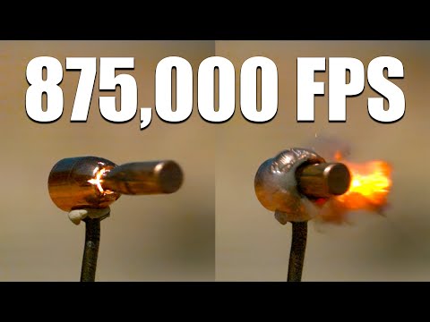 Can a Bullet Go Through Another Bullet? 875,000FPS – The Slow Mo Guys