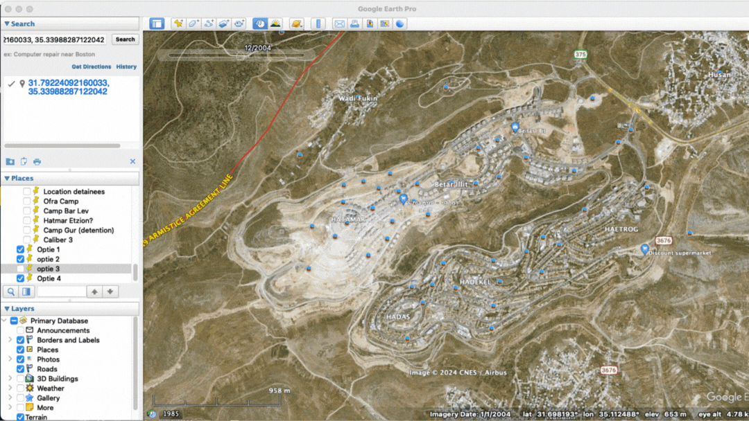 How to Use Free Satellite Imagery to Monitor the Expansion of West Bank Settlements