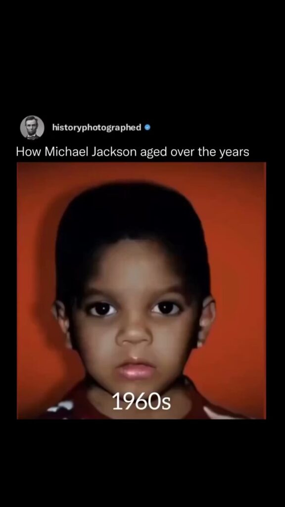 How Michael Jackson aged over the years