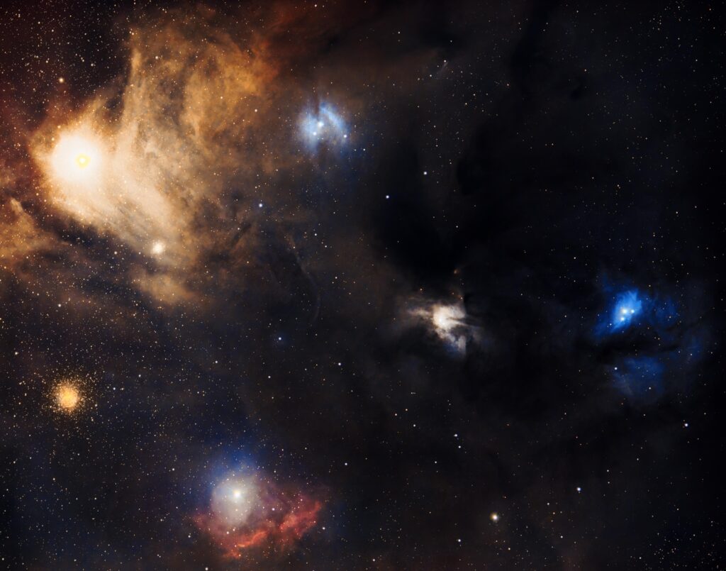 New try at the Rho Ophiuchi cloud complex