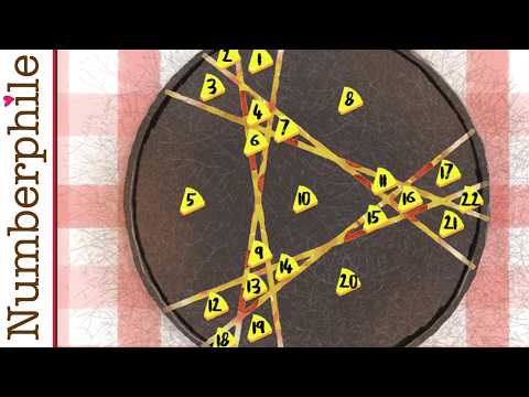 The Lazy Way to Cut Pizza – Numberphile