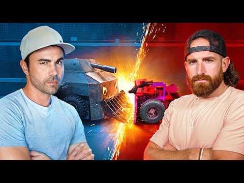 Mark Rober vs Dude Perfect- Ultimate Robot Battle