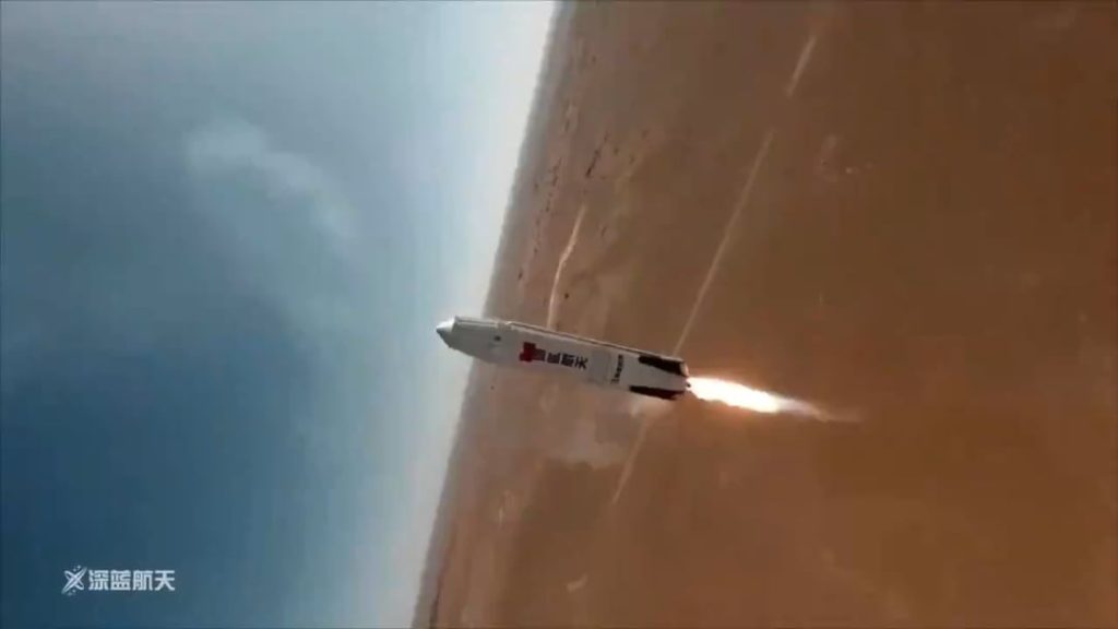 Chinese rocket test ends in explosion, caught on drone footage!