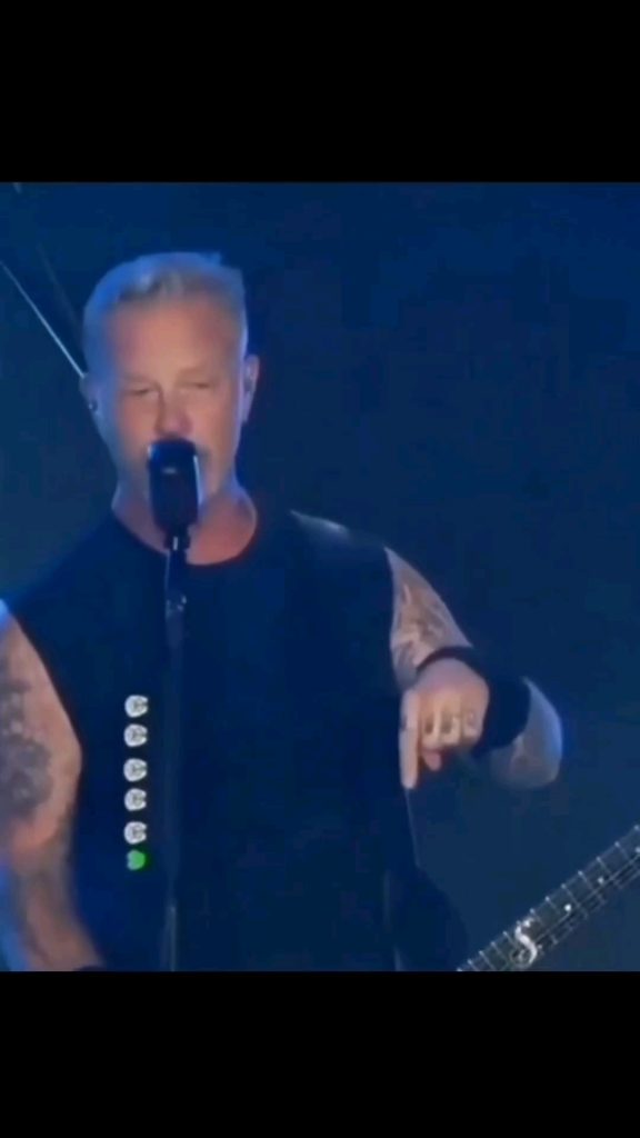 When you feel insecure, remember even James Hetfield feels that as well