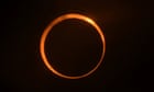 Timelapse: ‘ring of fire’ forms during solar eclipse at Easter Island – video