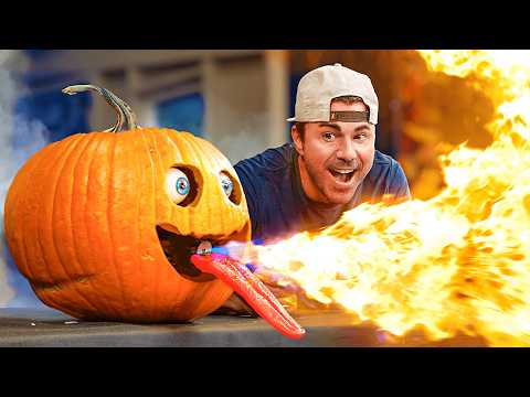 Engineers vs Pumpkin Carving