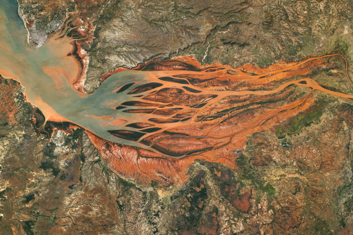 Madagascar’s Betsiboka River Delta