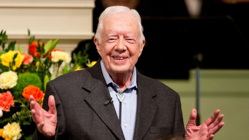 Jimmy Carter is now the first U.S. president in history to reach 100 years old! Happy birthday to him.