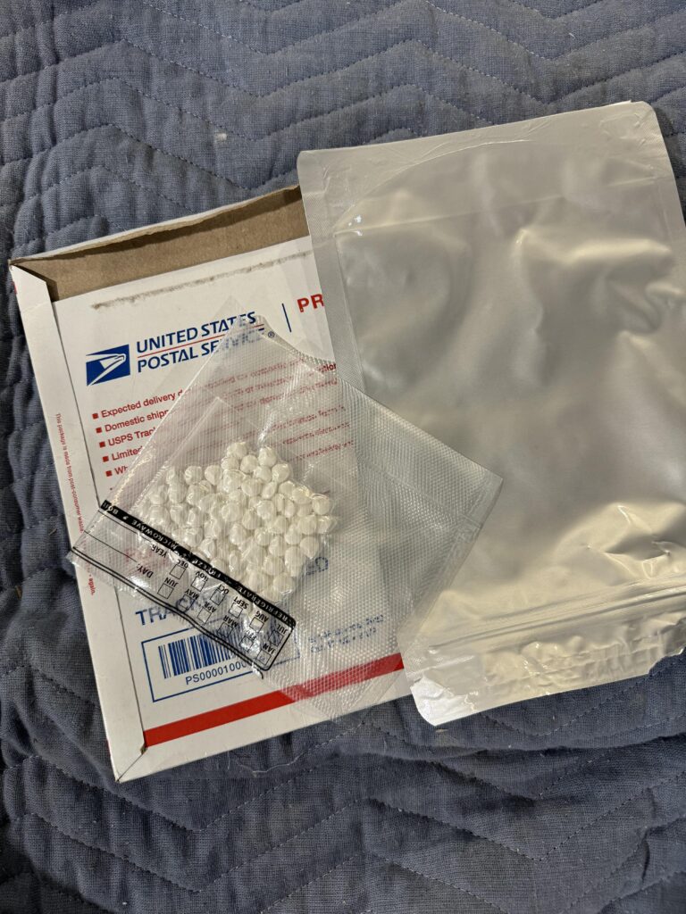 I received alien shaped pills in the mail. It said return to sender with my address. I did not send this.