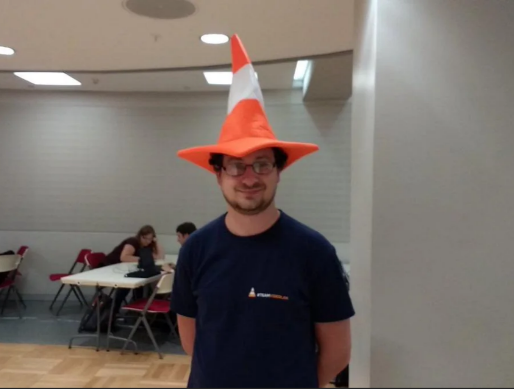 This is Jean-Baptiste Kempf, the creator of VLC media player. He refused tens of millions of dollars in order to keep VLC ads-free. Thanks, Jean!