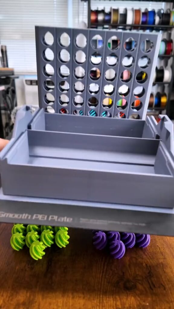 This Connect 4 board can Sort itself!