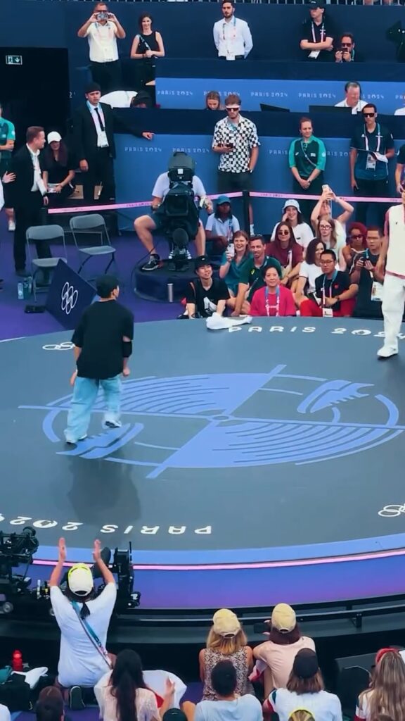 Olympic breakdance: Japan vs China