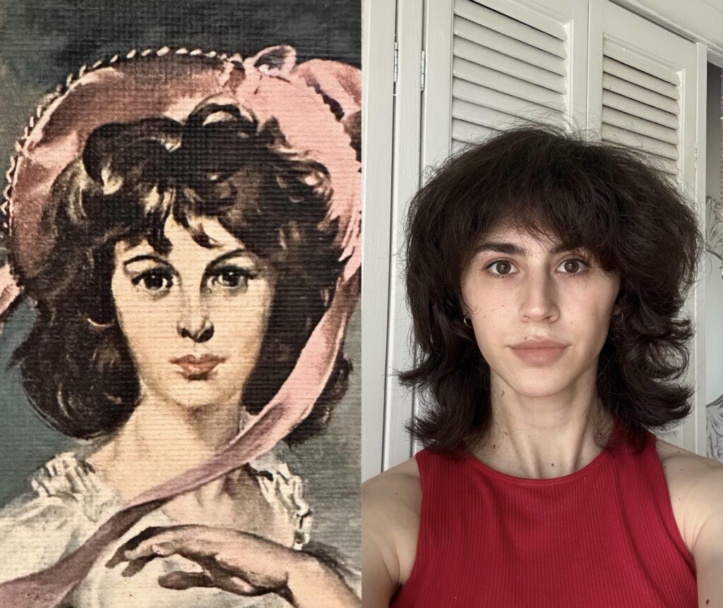 My mum bought me this “Pinkie” print because she thought I looked like her.