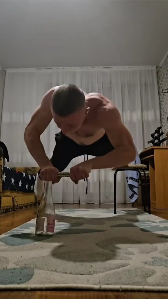 Inventing a new type of push-up