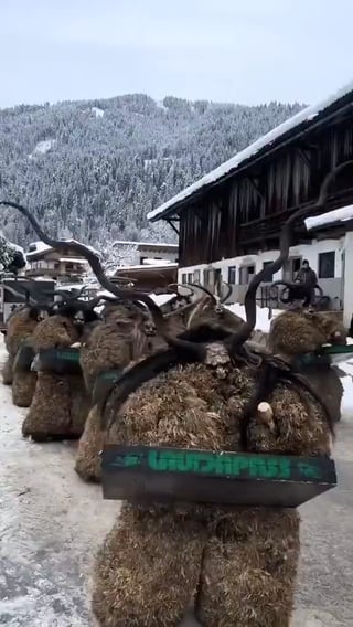 Krampus Parade in Norway