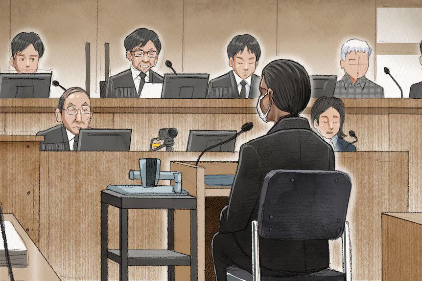 Japanese courtroom sketches look like they’re straight from anime