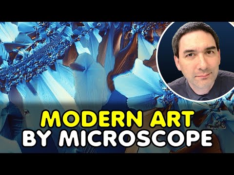 How to make Crystal Art with a Microscope