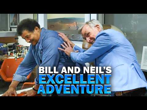 Bill Nye Gives Neil deGrasse Tyson a Tour of the Planetary Society