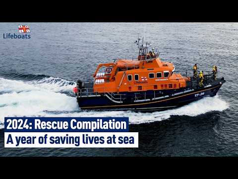 2024: RNLI rescue compilation – A year of saving lives at sea