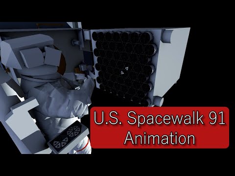 U.S. Spacewalk 91 Animation – Friday, January 10, 2025