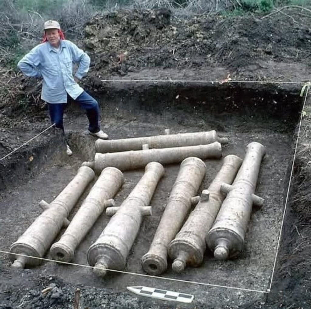 Archaeologists Discover 300-Year-Old Cannons from a Lost French Fort in Texas!