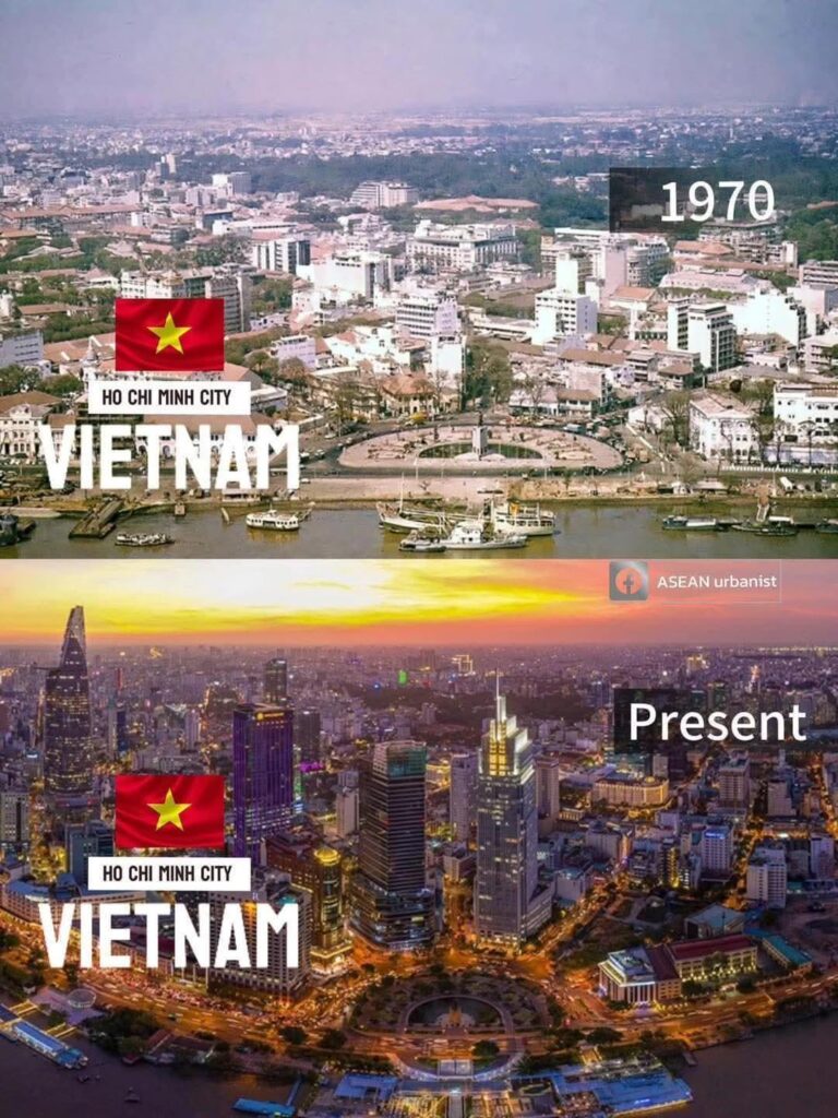 Vietnam then and now