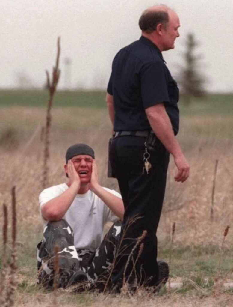 Dustin Gorton, a student at Columbine High School, after discovering the shooters were his friends