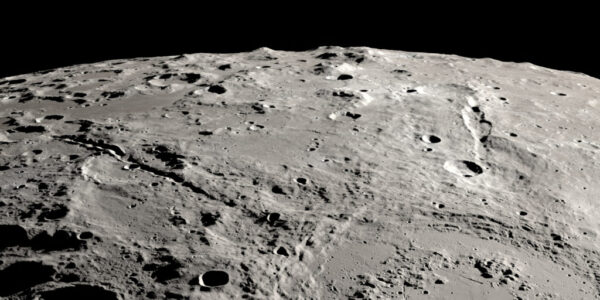 Researchers say an ancient asteroid strike carved out 2 grand canyons on the moon