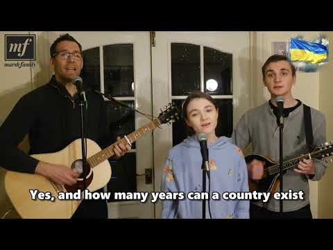 “Don’t Abandon Them” – Marsh Family adaptation of Bob Dylan’s “Blowin’ in the Wind” about Ukraine