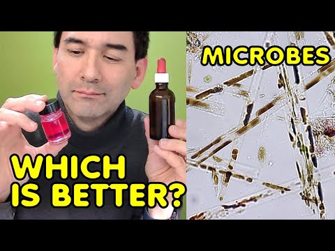 Which MOUNTING MEDIUM is better for making permanent microscope slides?