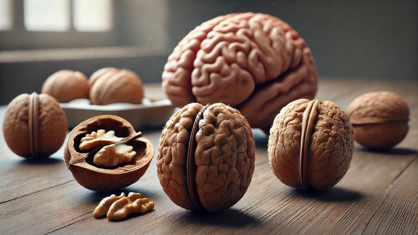 Walnuts with breakfast provide an all-day brain boost