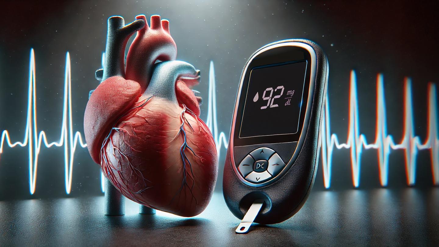 Diabetes type affects the risk of heart attack or stroke