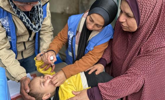 New round of polio vaccinations begins in Gaza