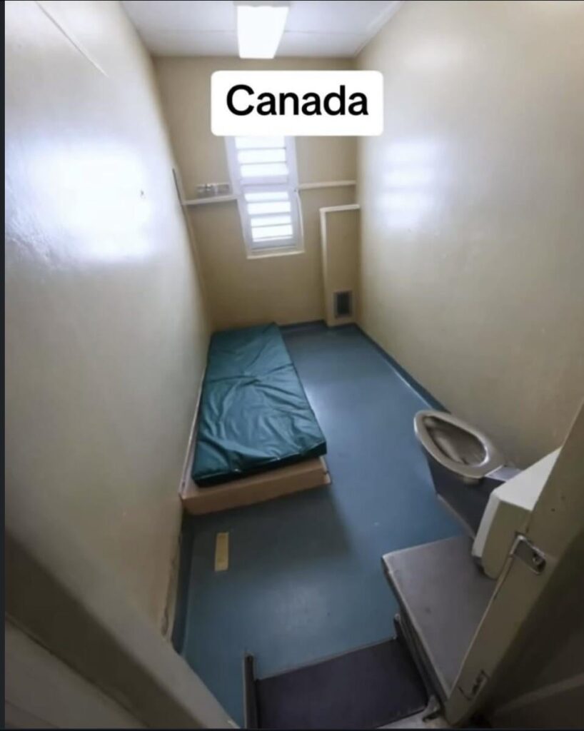 What prison cells look like in some countries.