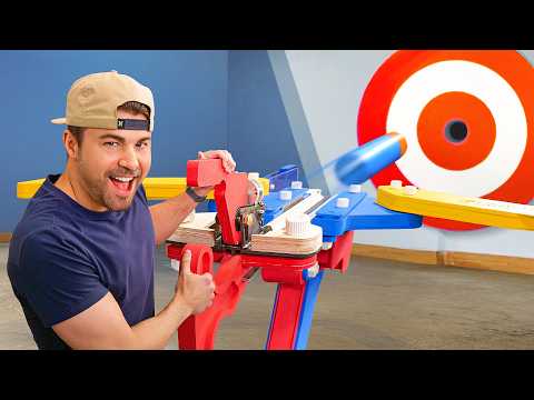 World’s Largest Nerf Crossbow! w/Jesser