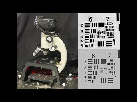 Dramatically improve microscope resolution with an LED array and Fourier Ptychography