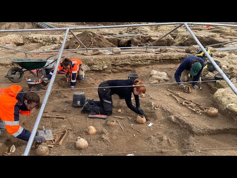 Excavation at Archeological Sites