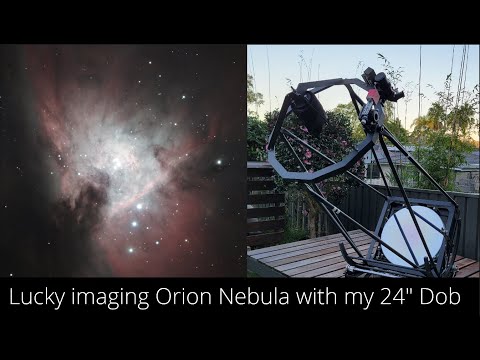 Orion Nebula with a Planetary cam